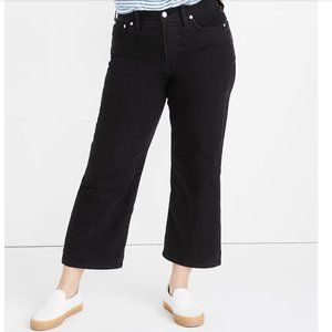 MADEWELL Slim Wide-Leg Jeans in Lunar Wash Size 30 Standard